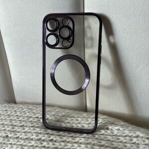 Purple Edge MagSafe iPhone 14 Pro Max Case